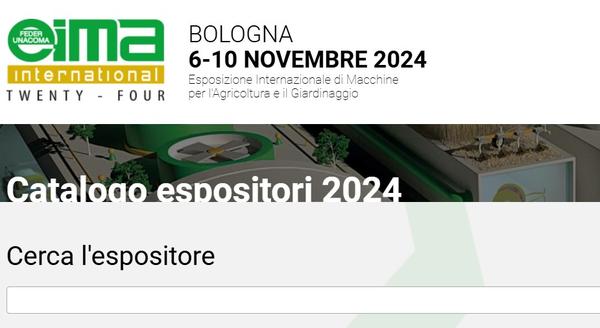  EIMA Online Catalogue - EIMA International 2026 - Bologna (Italy) Illustration 